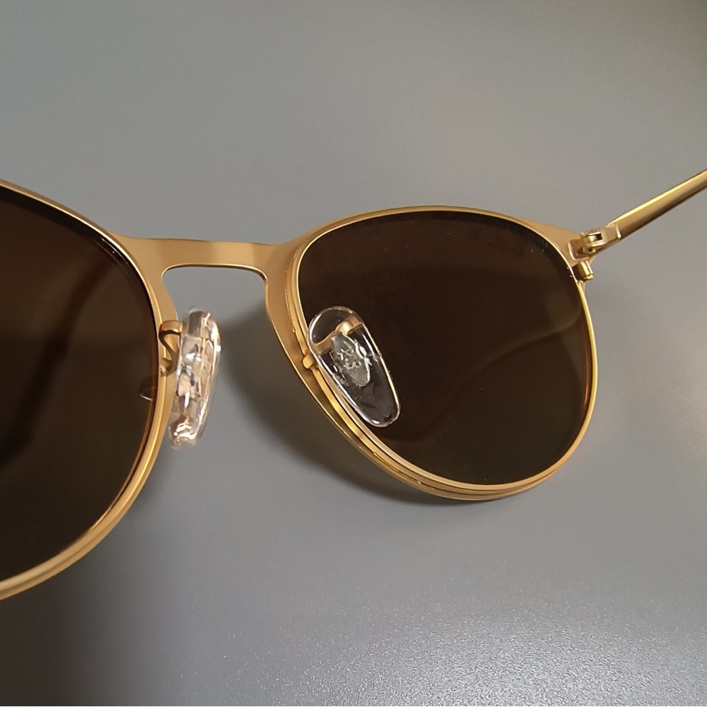 Ray-Ban Women's Beige Frame Brown Lens Sunglasses - Picture 6 of 16